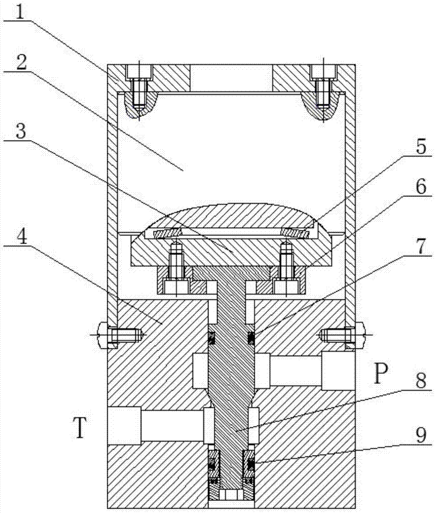 A high-speed switching valve driven by a voice coil motor