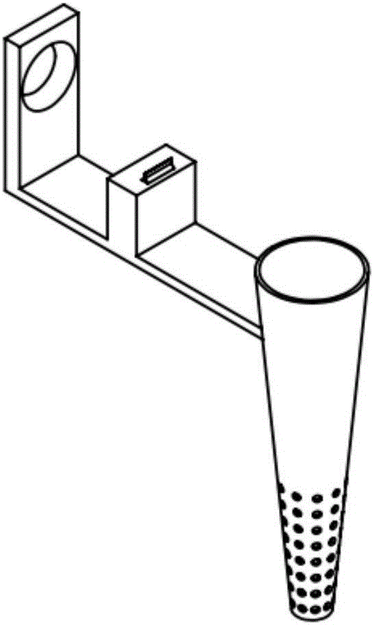 Simple and automatic watering system capable of monitoring soil humidity