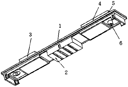 A kind of safe anti-overcharge cover plate of ternary lithium battery