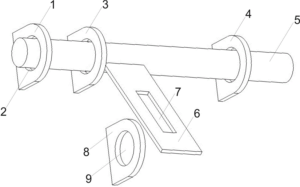 Remote-control bolt burglar alarm