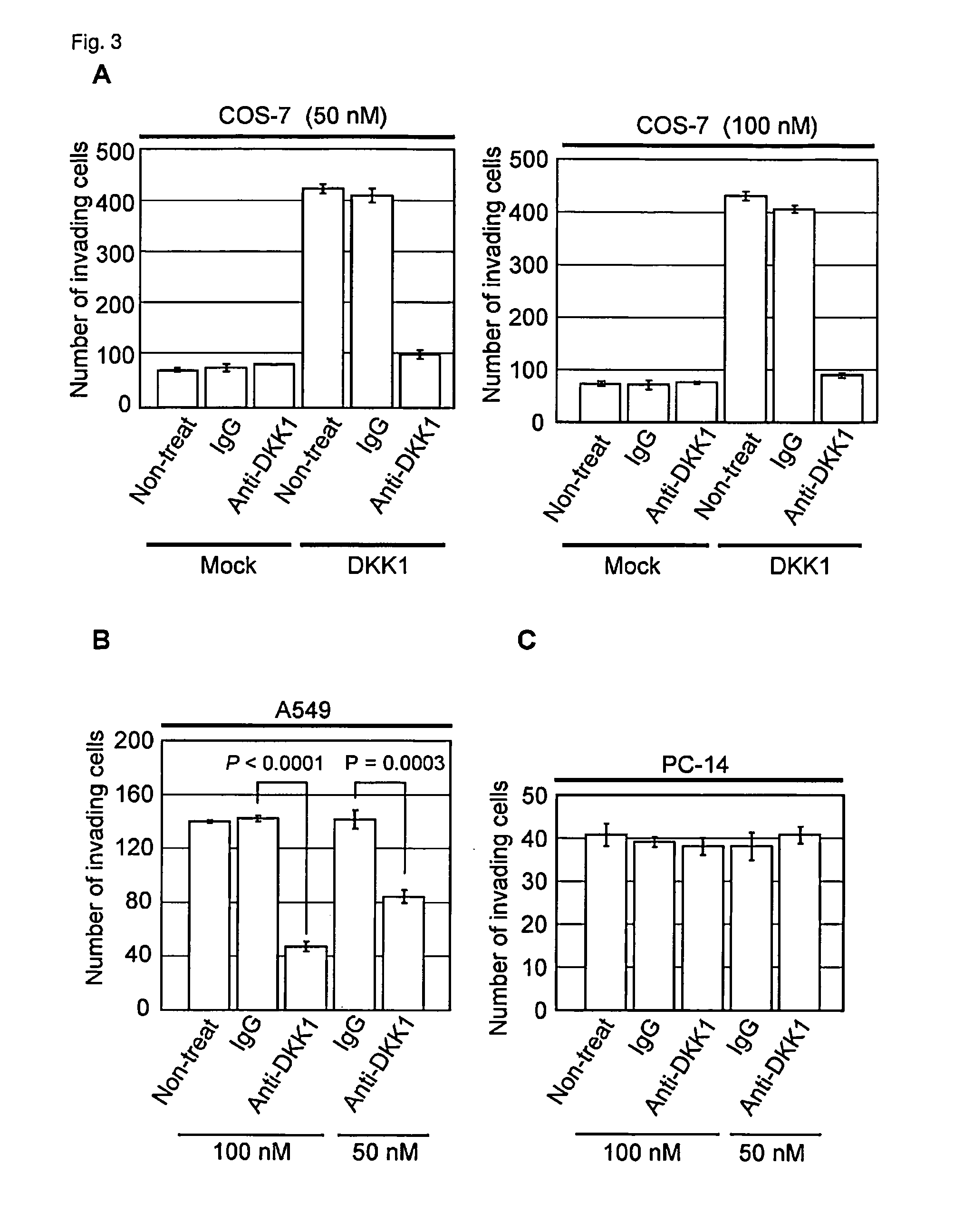 DKK1 oncogene as therapeutic target for cancer and a diagnosing marker