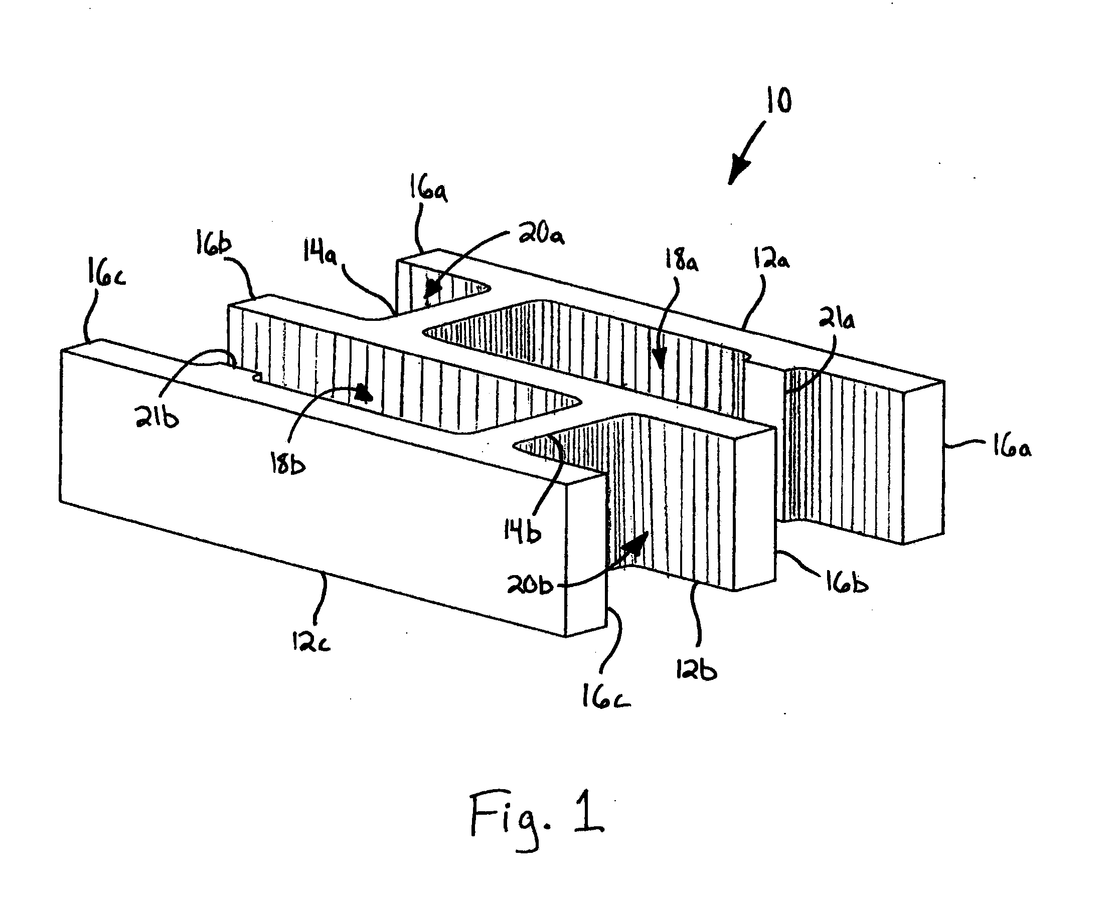 Masonry unit for constructing a multi-wythe wall