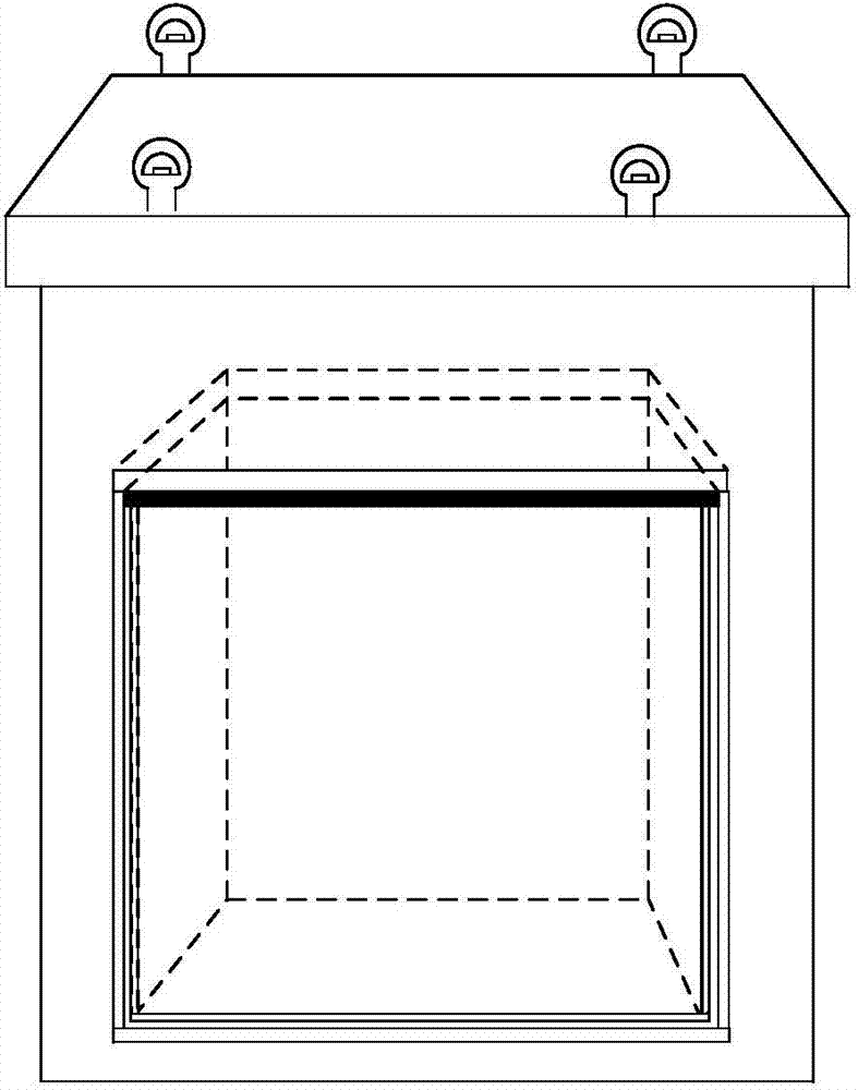 High-airtightness double-door reactive compensation cabinet