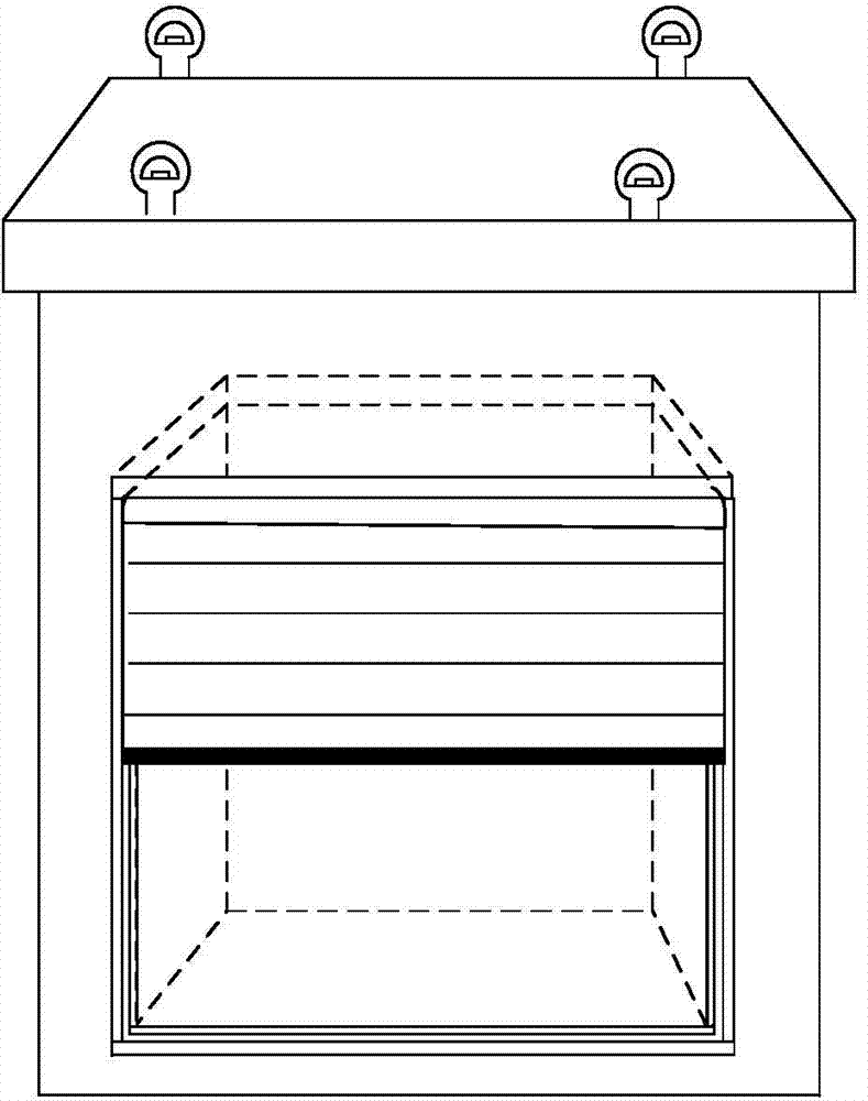 High-airtightness double-door reactive compensation cabinet