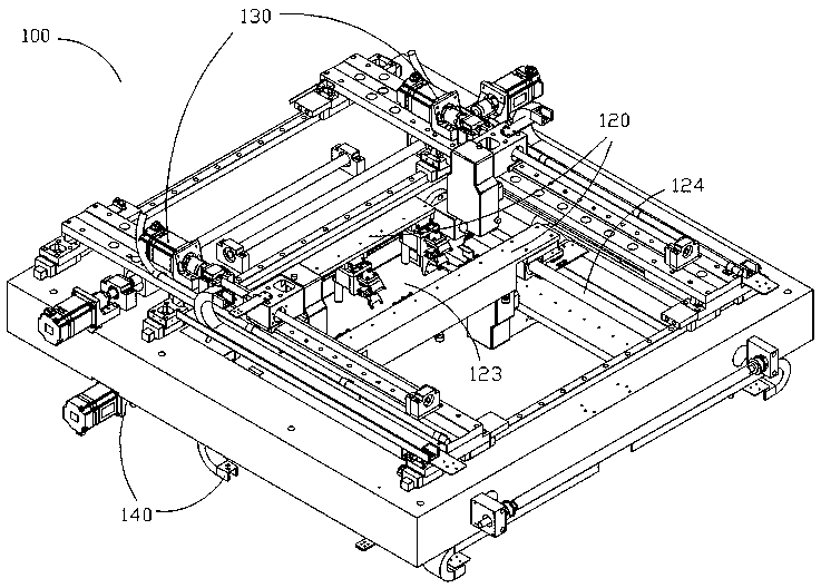 Fully automatic horizontal flying needle test system