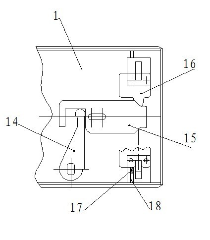 Lock with four-way bolt