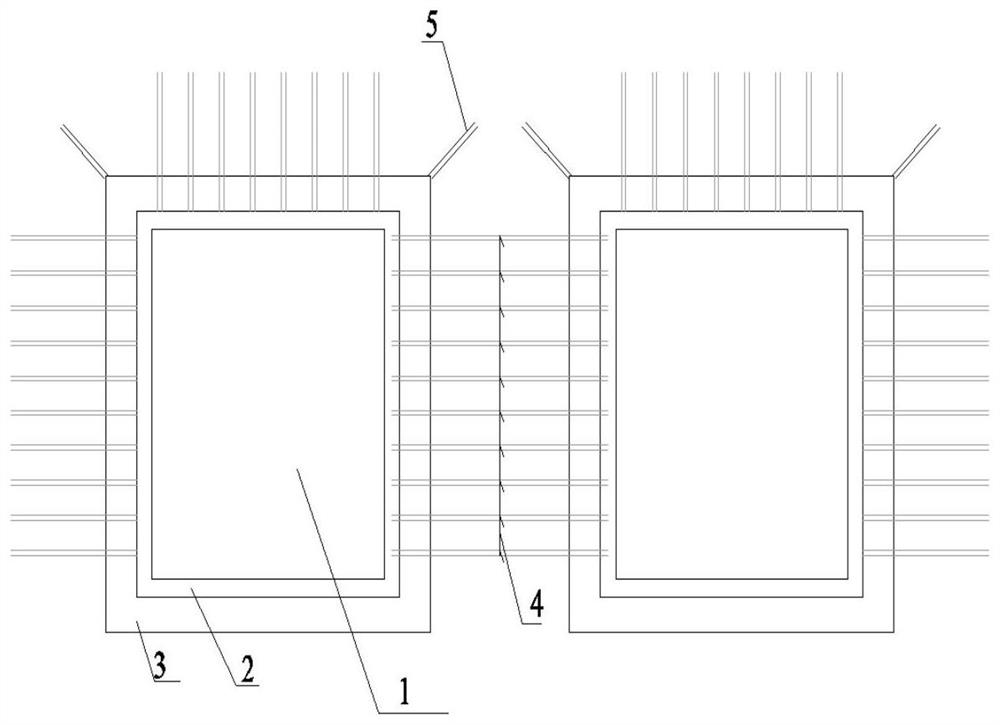 Device and method for synergistic effect of landslide prevention and drainage