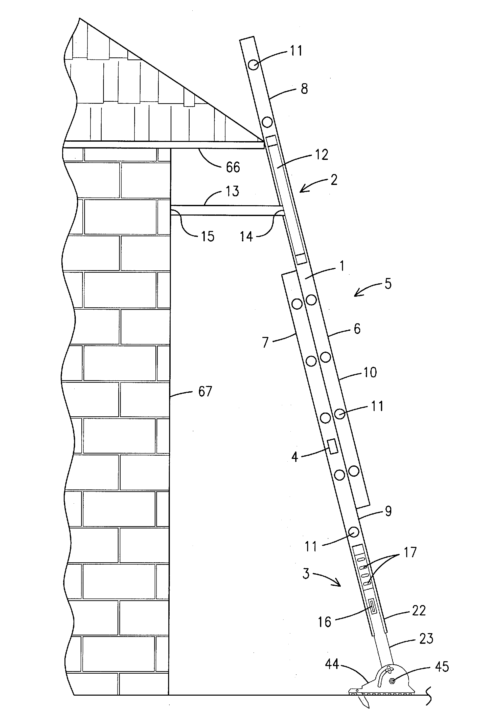 Ladder safety accessory kit