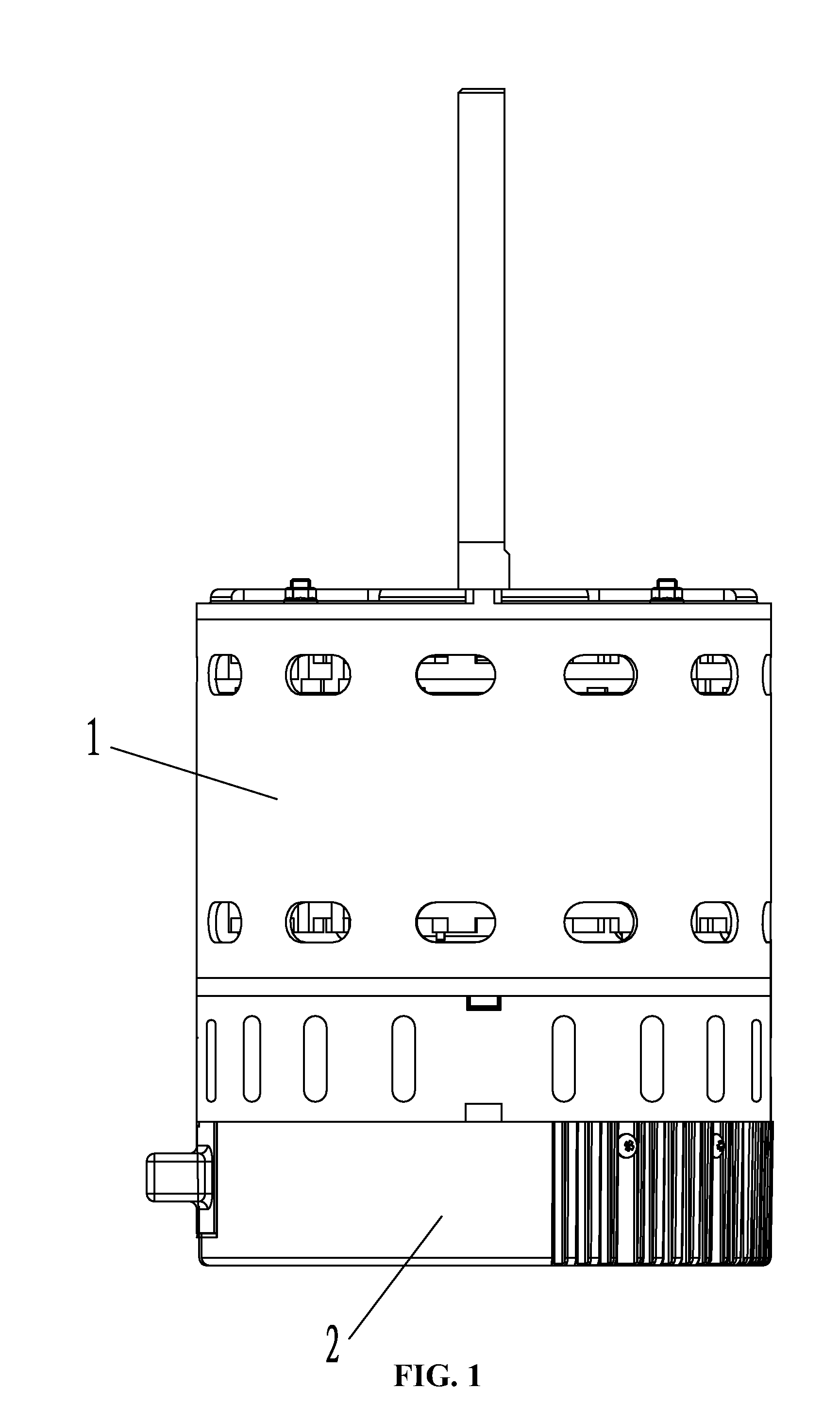 Electronically commutated motor