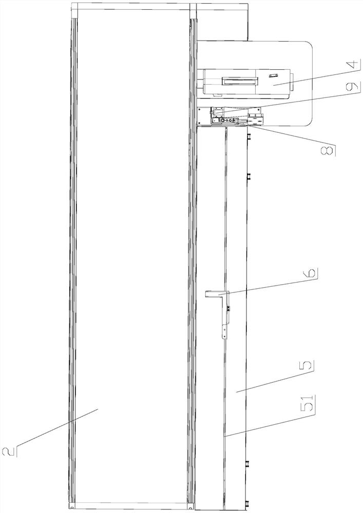 Multifunctional double-needle chain type machine for curtain processing