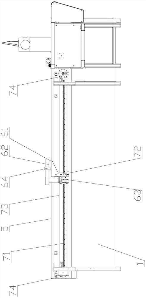 Multifunctional double-needle chain type machine for curtain processing