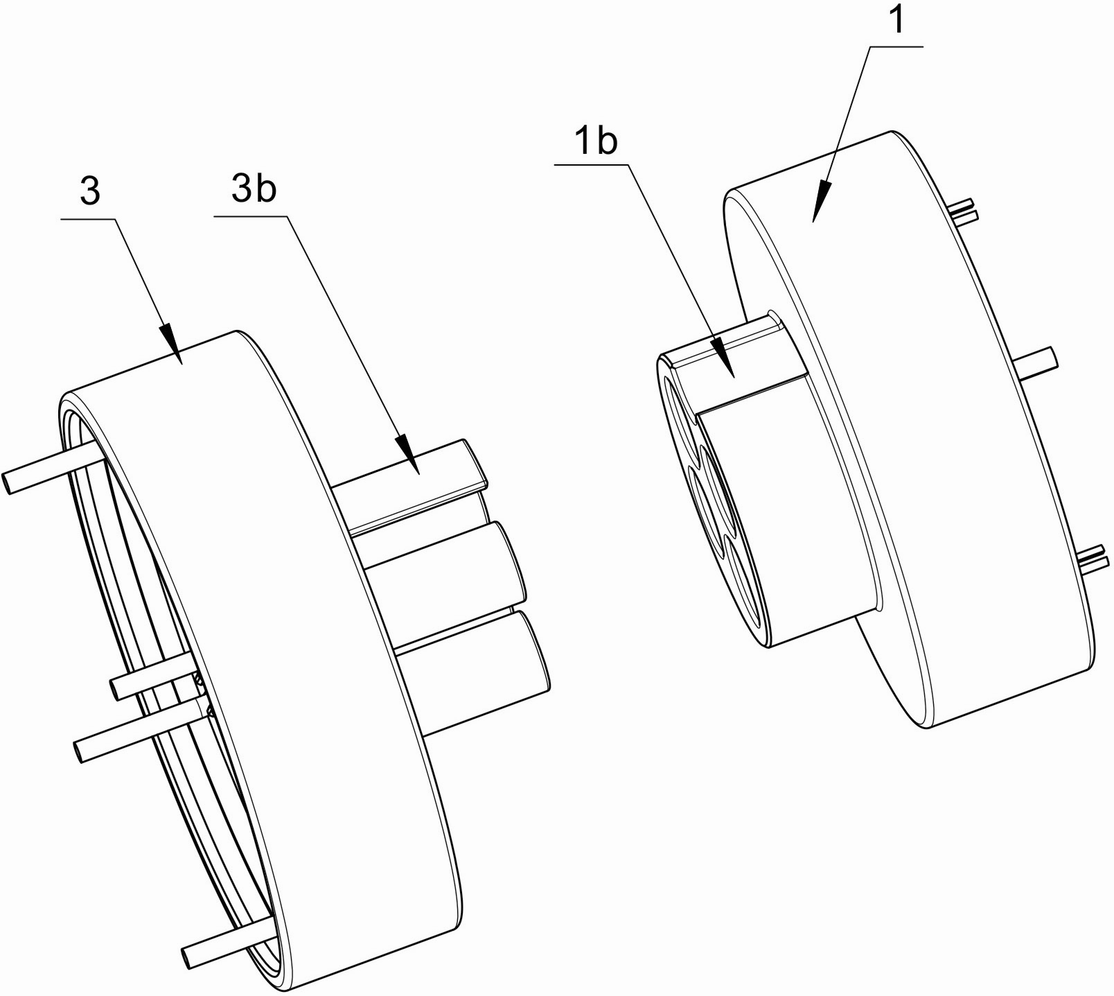 Circular electric connector