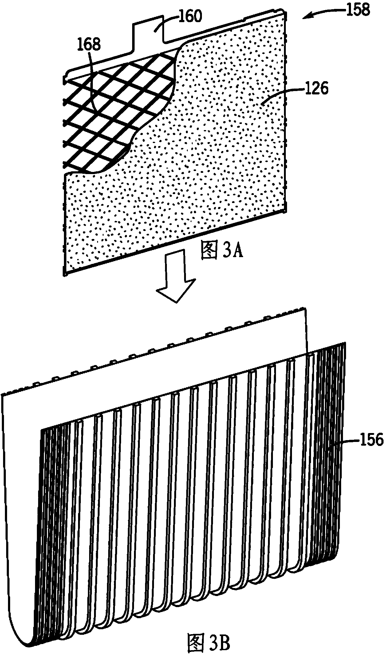 Battery grid with varied corrosion resistance