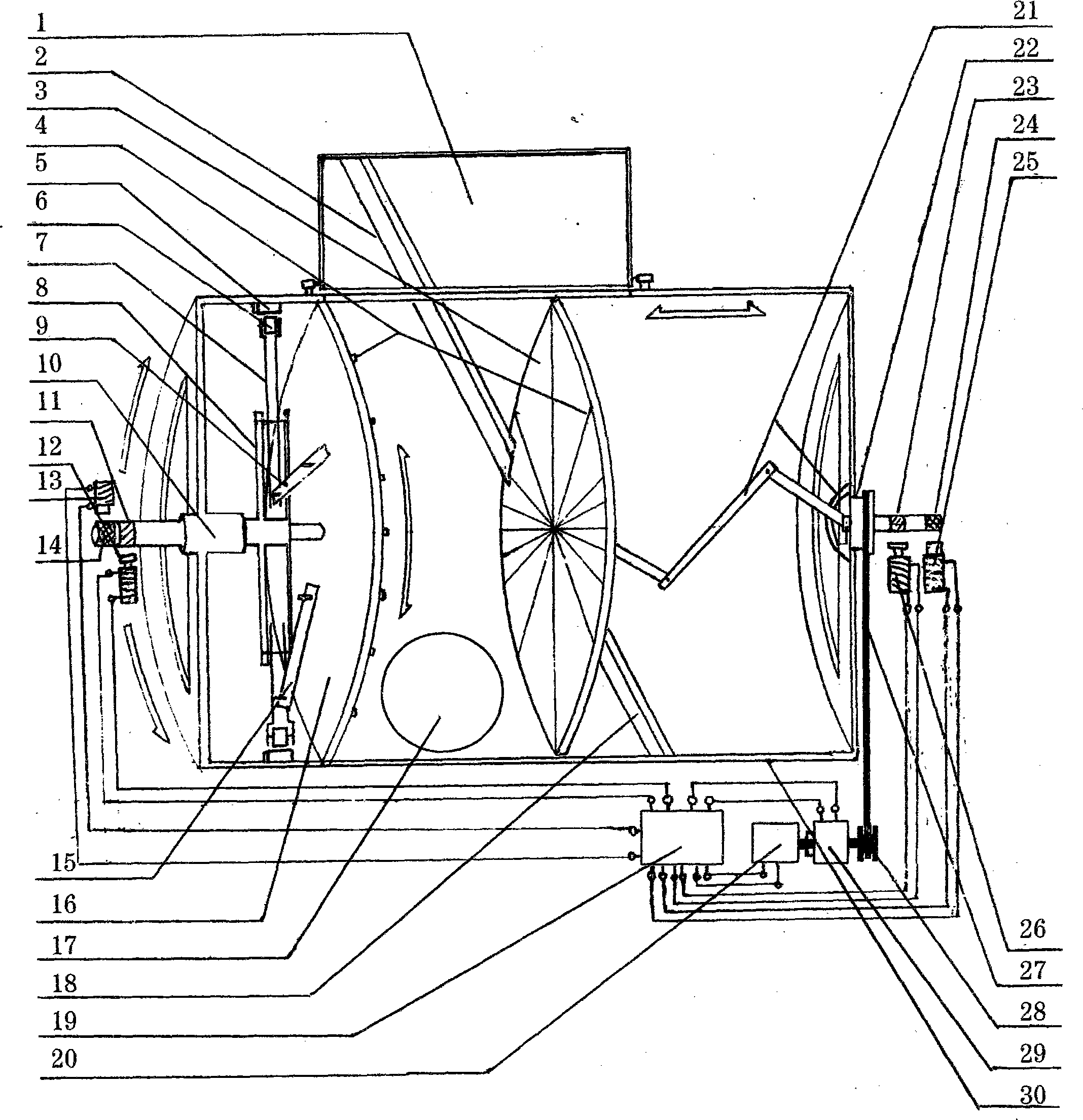 Roller washing machine