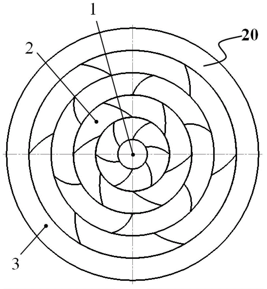 Multi-layer staggered split type high-pressure device