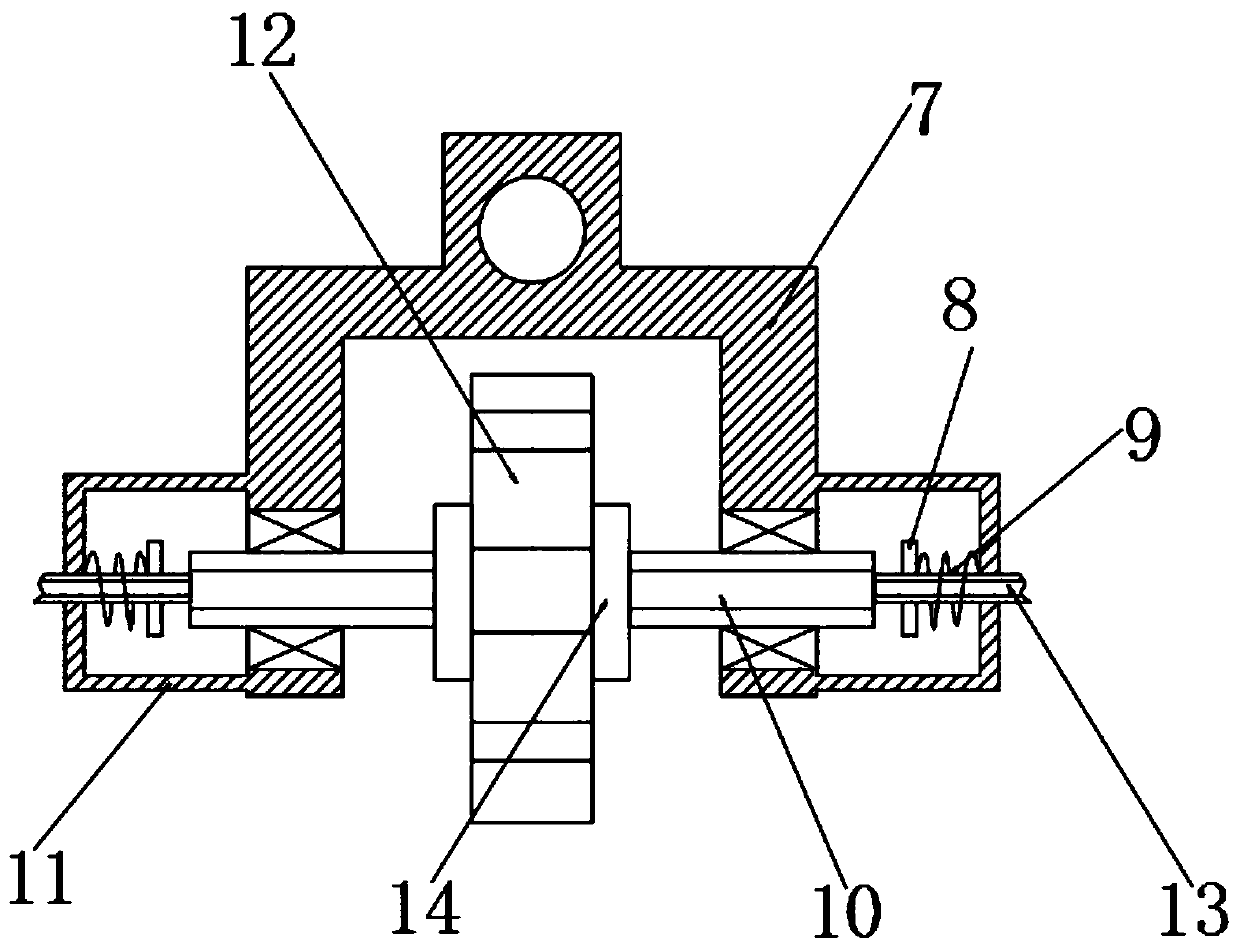 Worm residual tooth and burr removal device