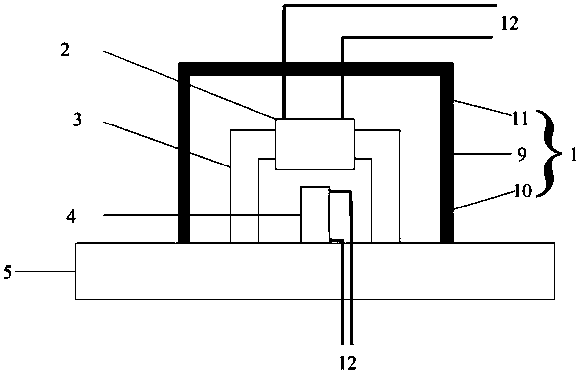 Micro-thrust measurement system based on Barkhausen effect