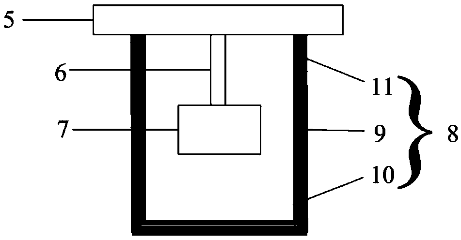 Micro-thrust measurement system based on Barkhausen effect