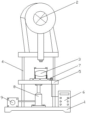 Hydraulic lifting-type pipe perforator