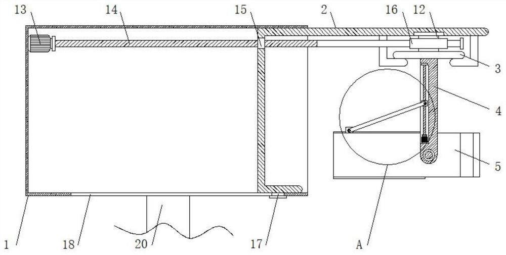 Camera capable of being adjusted in multiple directions