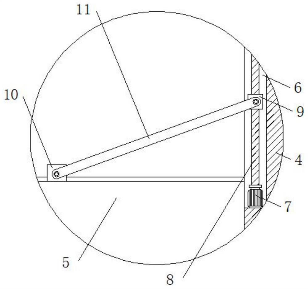 Camera capable of being adjusted in multiple directions