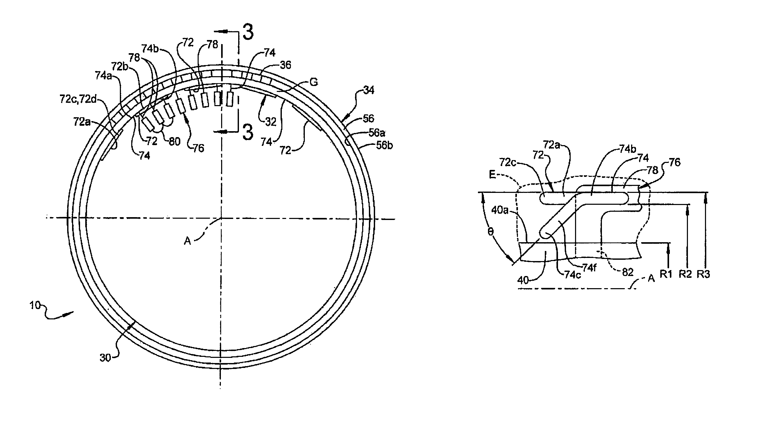 Dual radial gap motor-generator structure