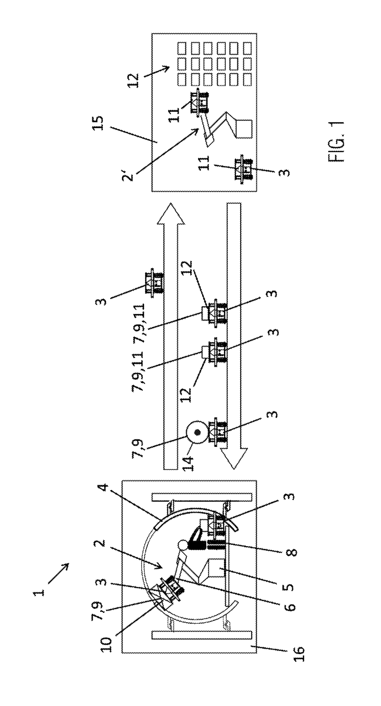 Robot system and method of operating a robot system