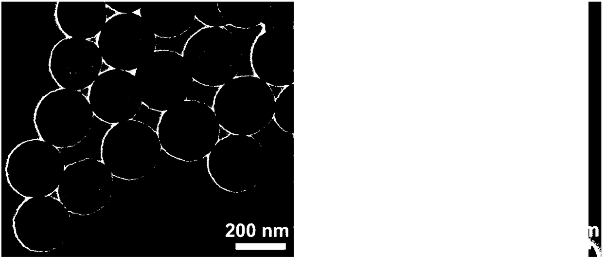 Polyelectrolyte hybrid hollow silica nano particles and preparation method and application thereof