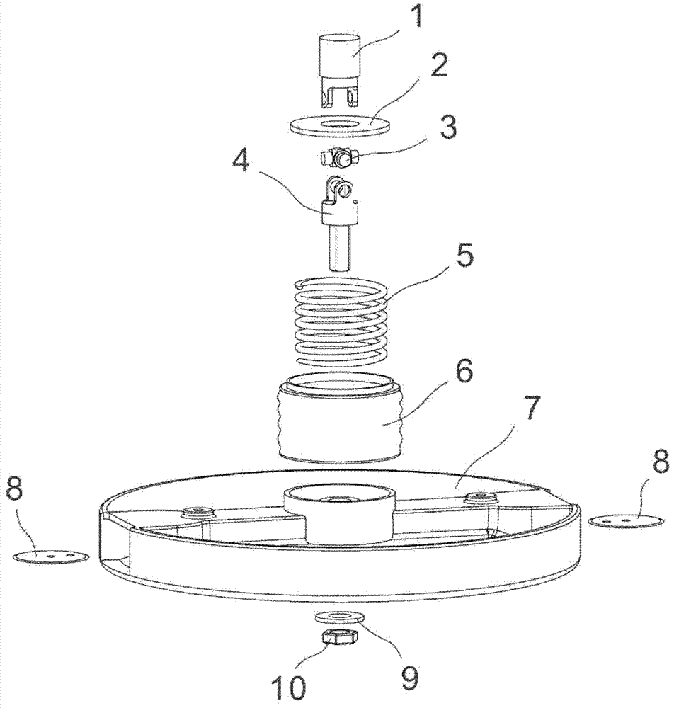 Self-protection safety working head of lawn mower