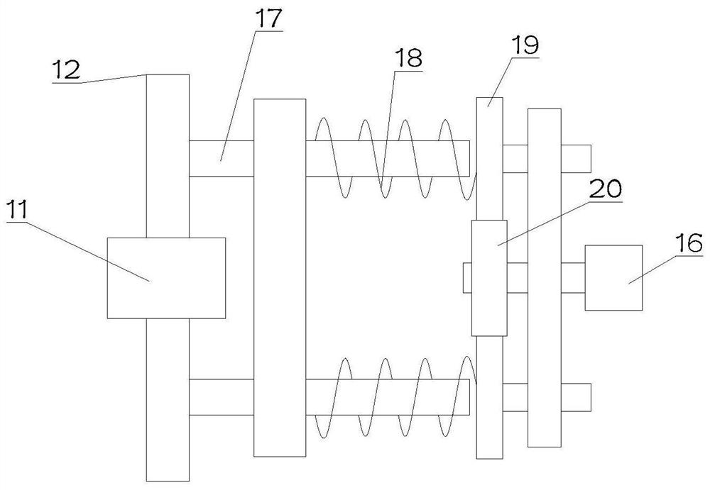 A drilling simulation device