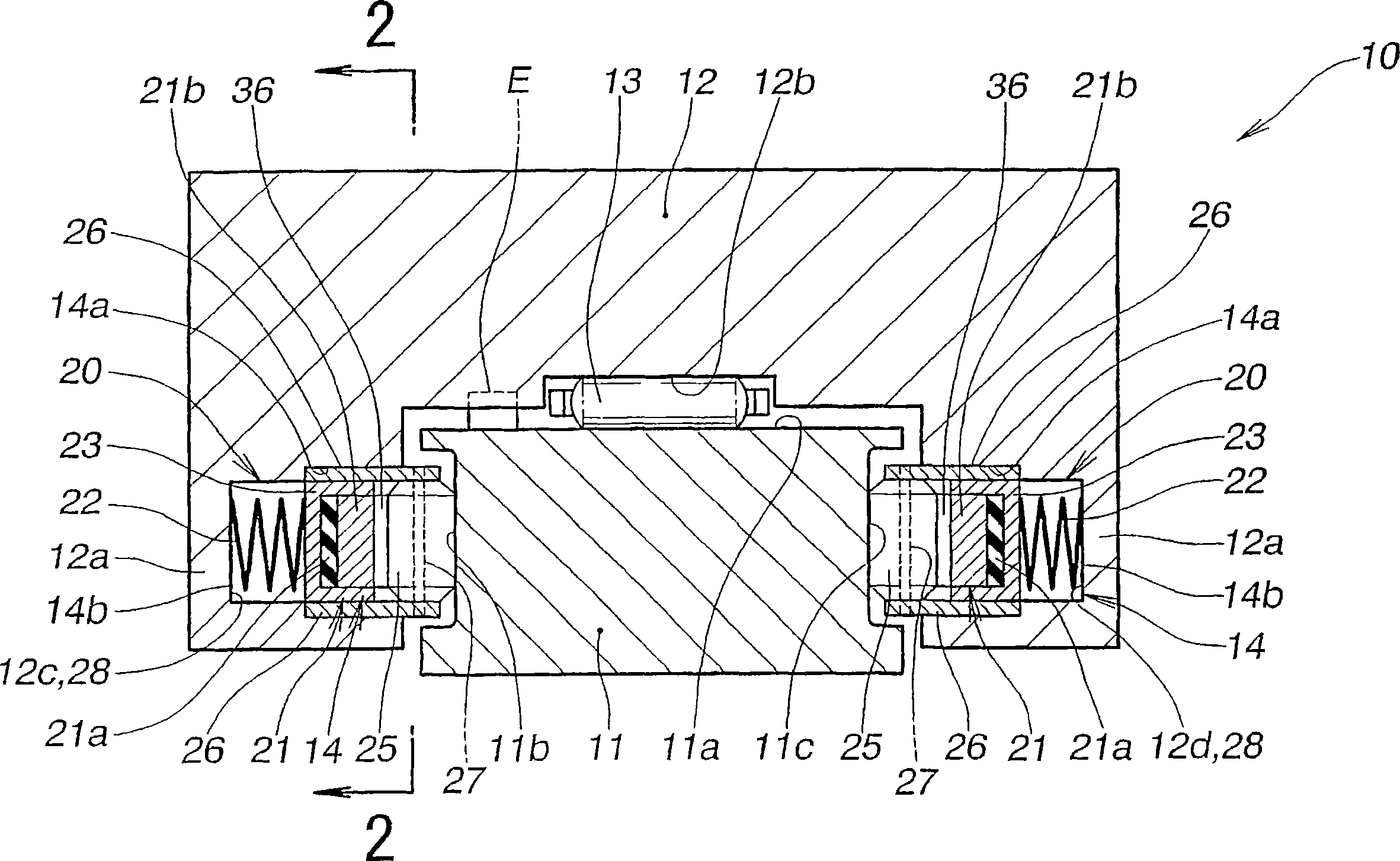 Drive device for ultrasonic linear motor