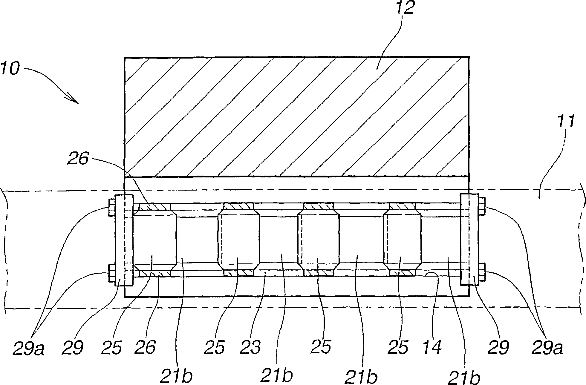 Drive device for ultrasonic linear motor