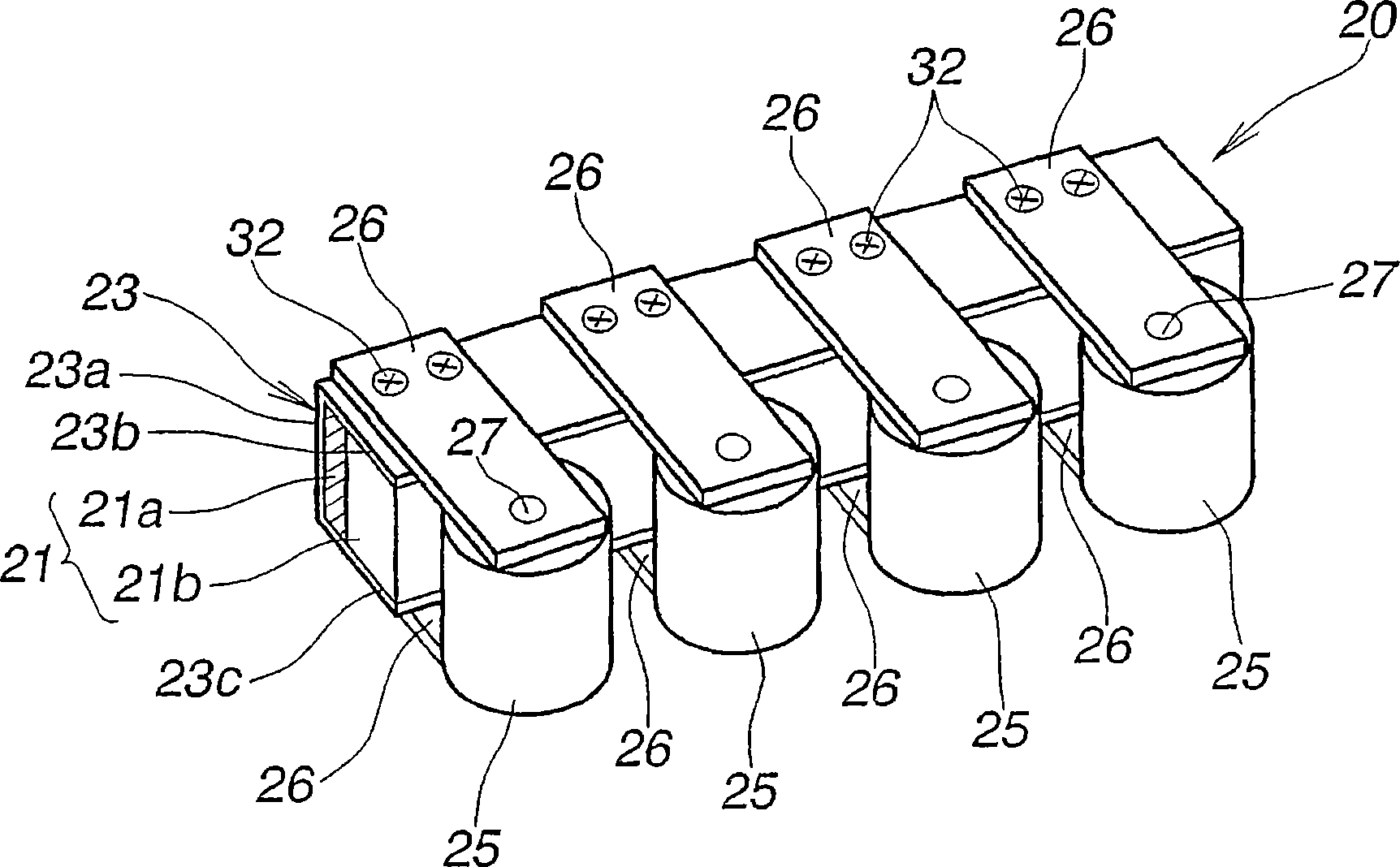 Drive device for ultrasonic linear motor