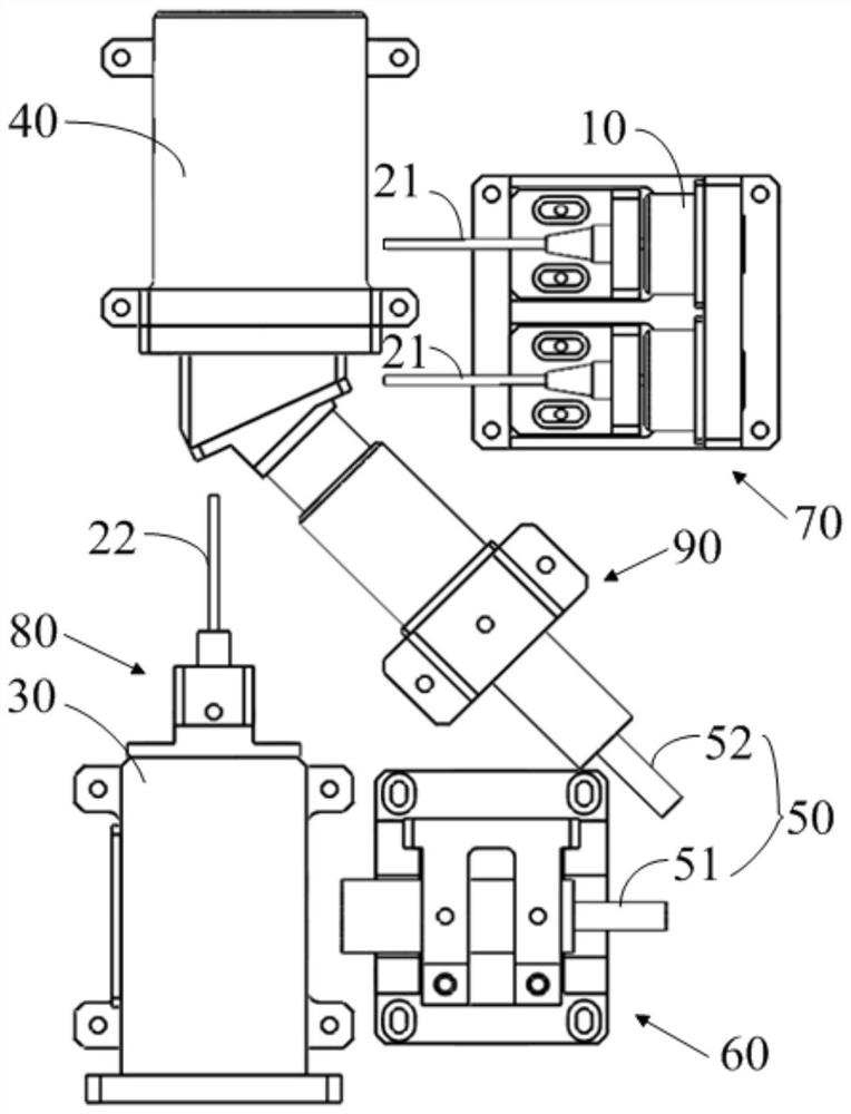 Line spectrum confocal sensor