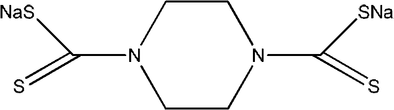 Preparation method of broad-spectrum heavy metal trapping agent