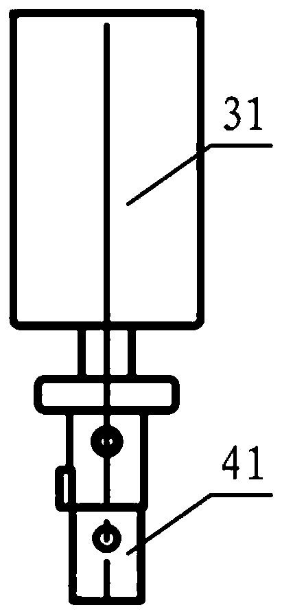 Artificial ligament in-vitro simulation fatigue simulation and online mechanical monitoring synchronous test device and method