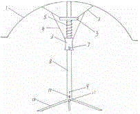 Portable folding canopy