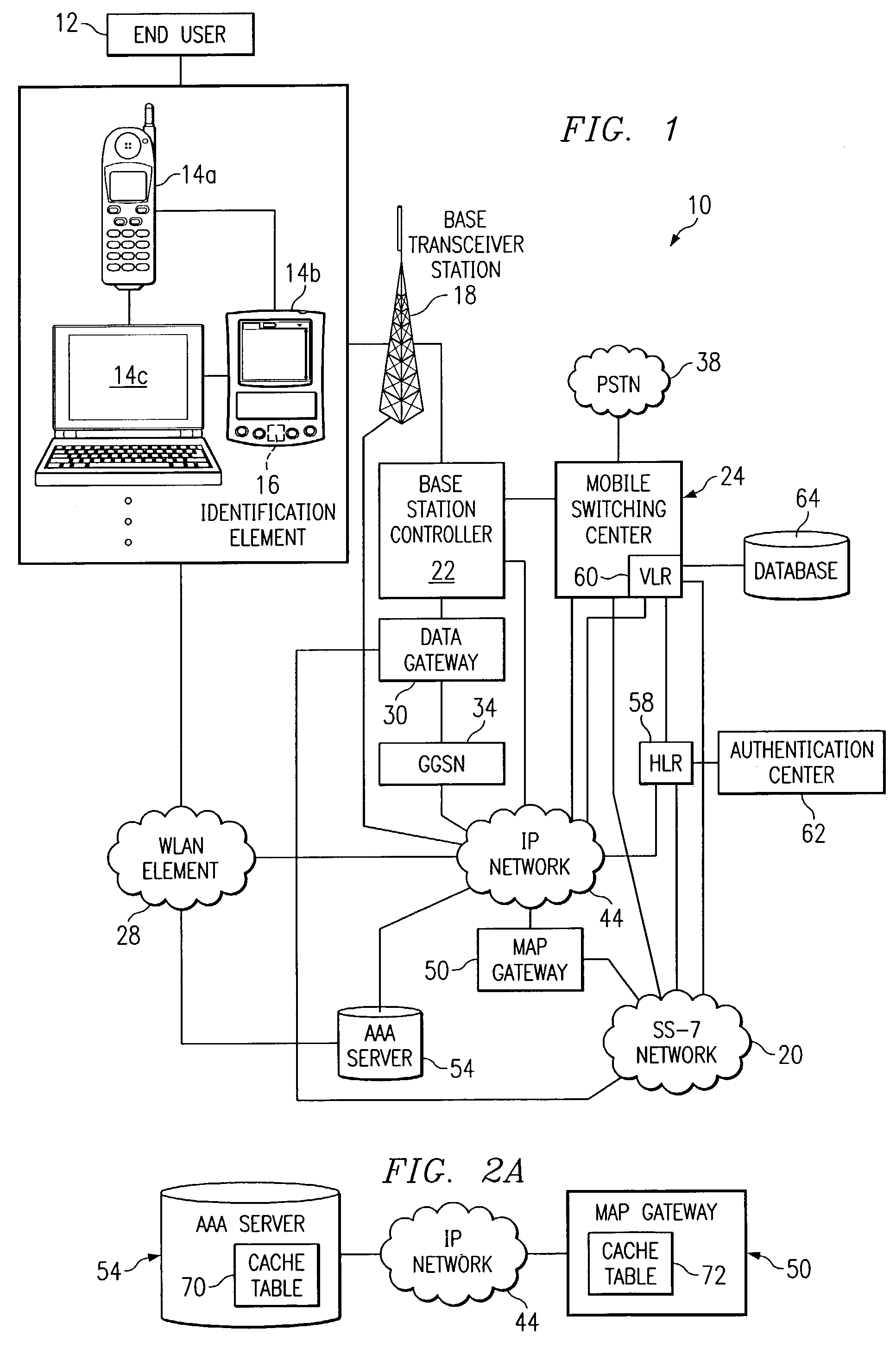 System and method for authenticating an element in a network environment