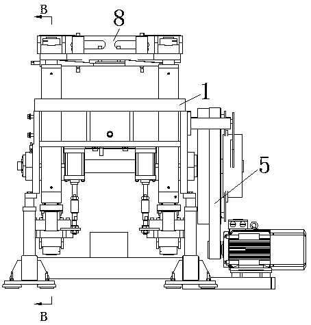 Net punching mechanism for lead acid battery slab lattice