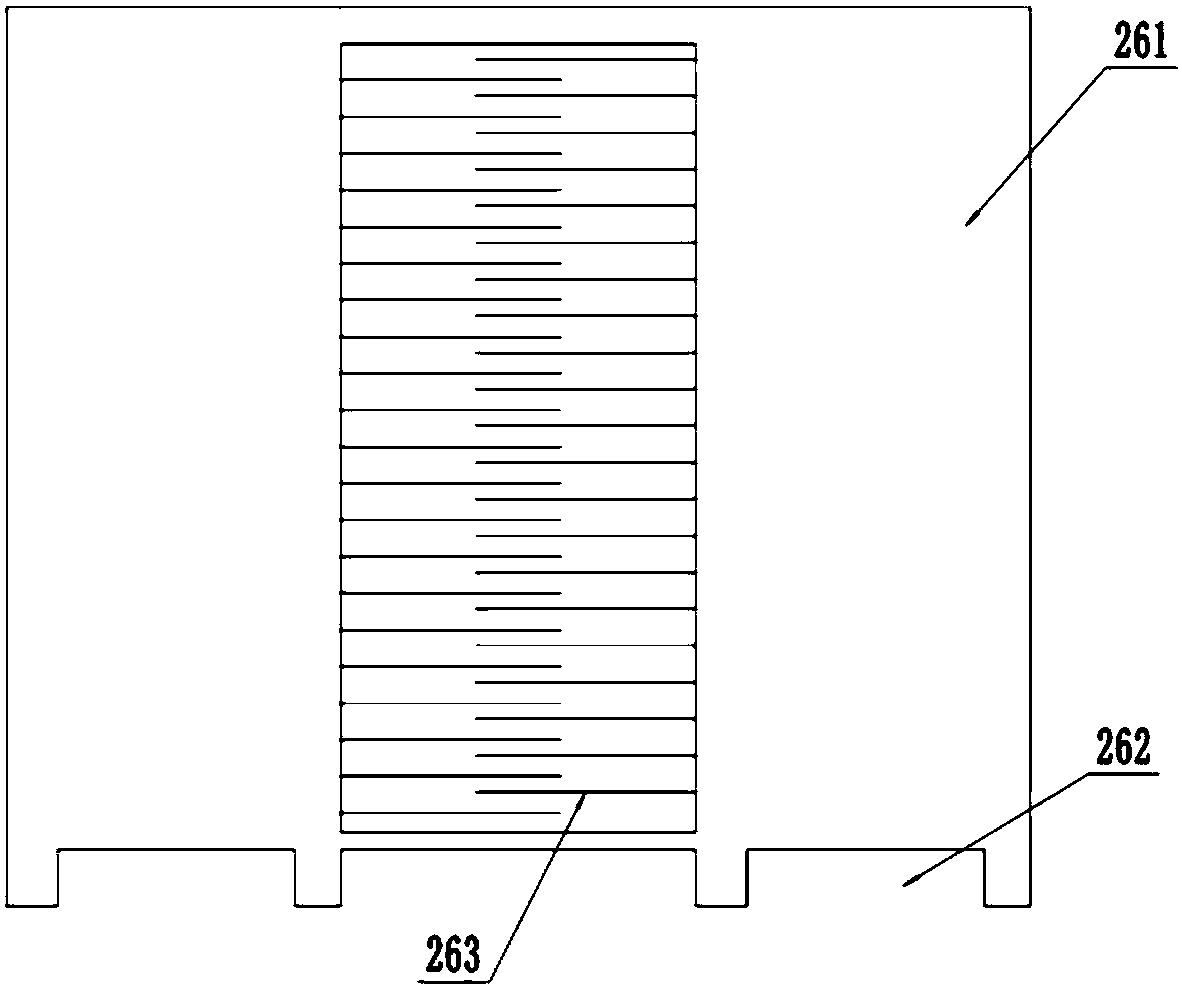 Machined product spraying and drying treatment device