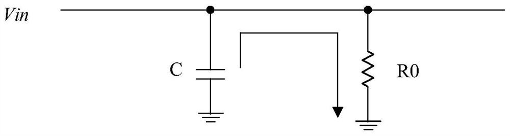 Discharge circuit, power supply and display device