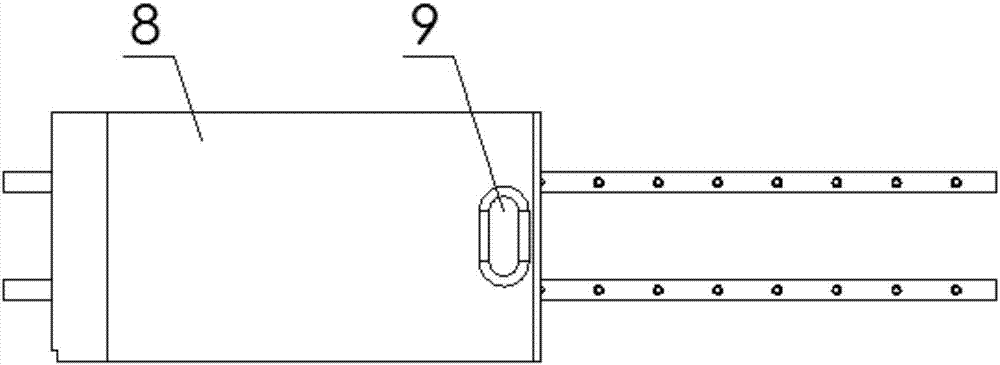 Integrated folding box suitable for indoor and outdoor use and capable of achieving suspension and sliding