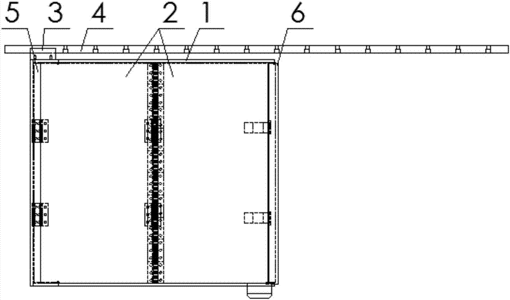 Integrated folding box suitable for indoor and outdoor use and capable of achieving suspension and sliding