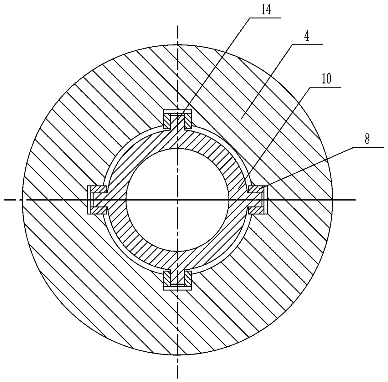 Cycloidal planetary transmission mechanism