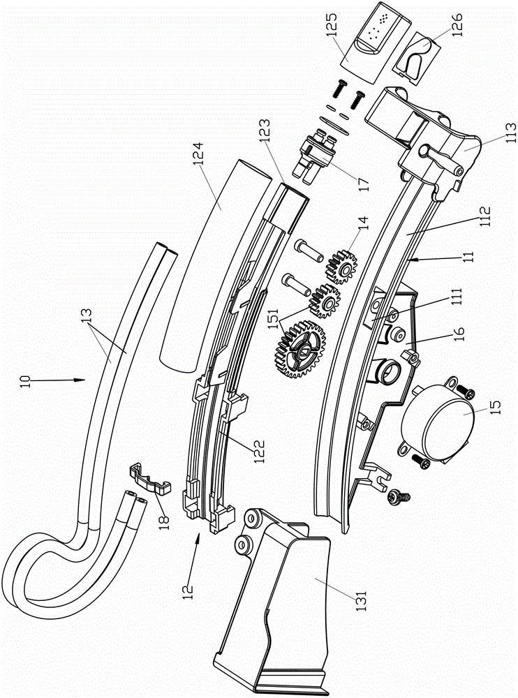 Washing and drying device of closestool