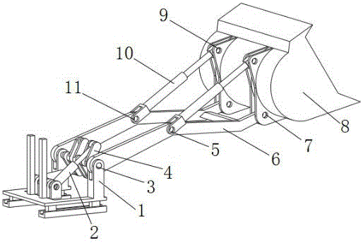 Multi-unit-linear-driven compact type sliding loading robot