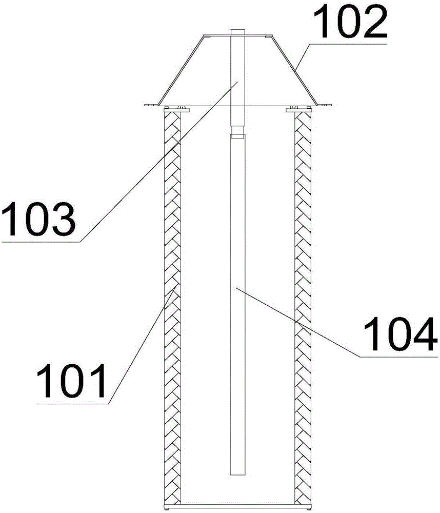 Rotary ash removal filter