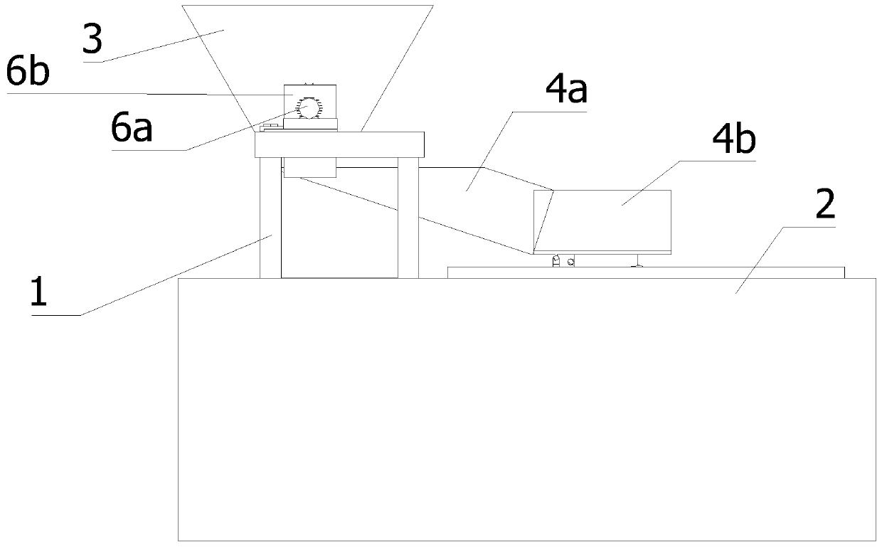 Waste glass fiber recovery device