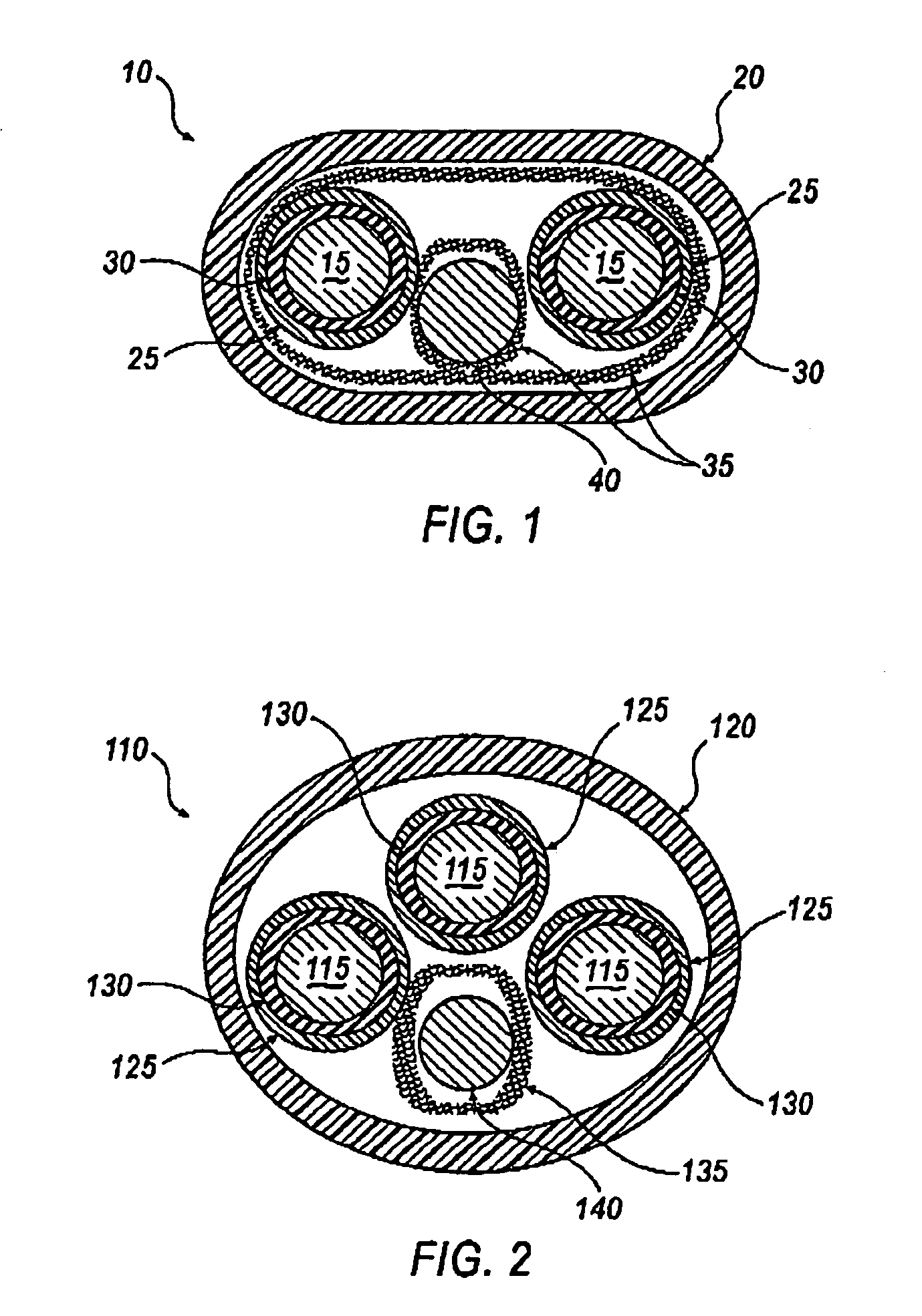 Non-lead jacket for non-metallic sheathed electrical cable