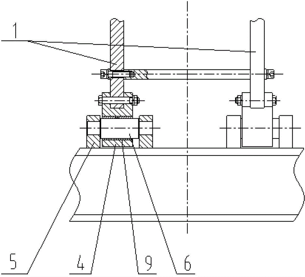 Continuous press frame assembly and continuous press